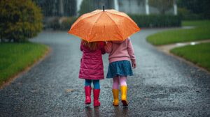 Giornate piovose: cosa fare con i bambini in casa