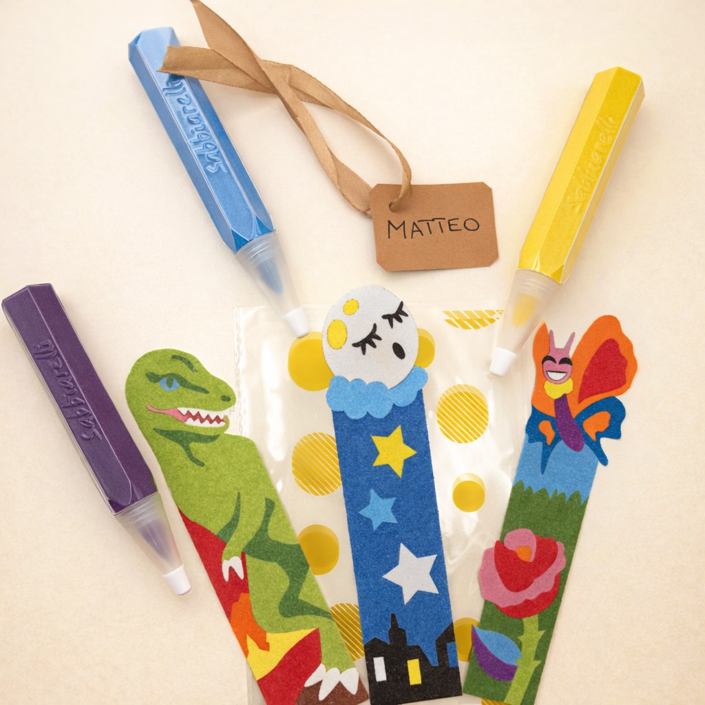 Regalini di fine festa fai da te: idee originali con la sabbia colorata