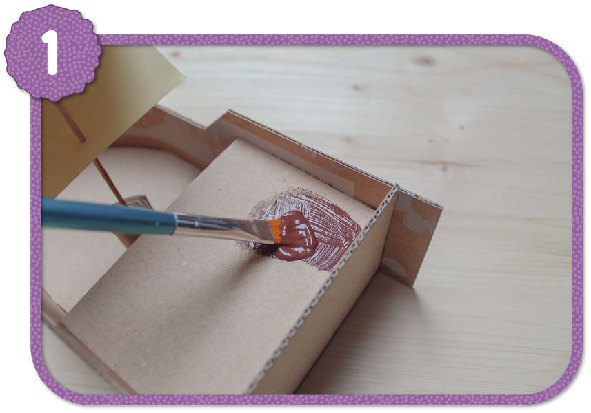 Barca dei pirati per bambini: decorazioni finali step 1