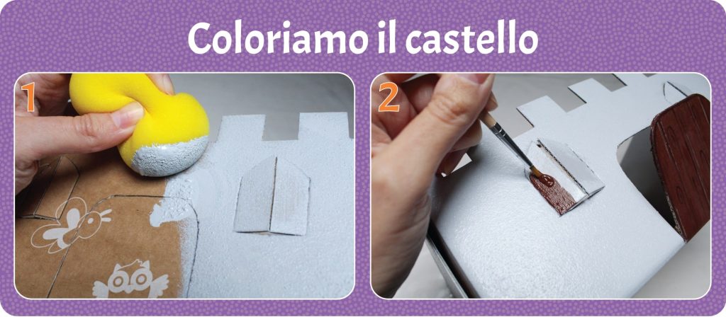 come colorare il castello fai da te