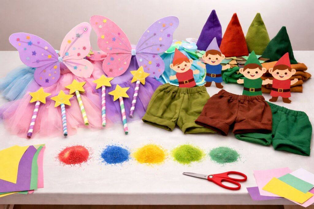 gnomi fate folletti festa per bambini