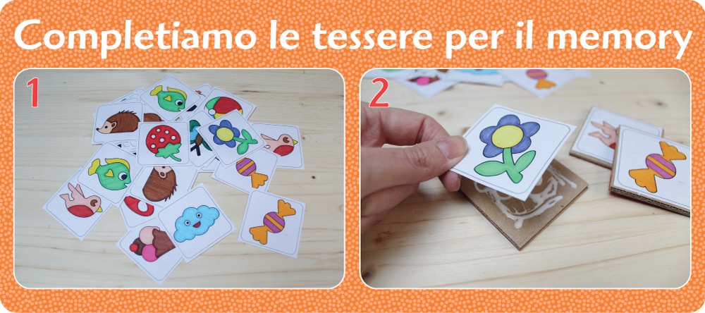 memory fai fa te per bambini step 3