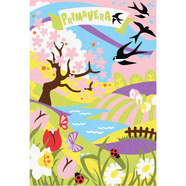 Giochi Creativi Per Bambini Disegno La Primavera Sabbiarelli It Sabbiarelli It