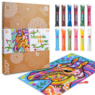 Sandpainting Set - Cavallo Mandala 12-99