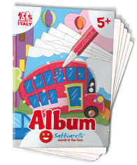 Album - Means of transportation - 5 drawings (15x20cm)