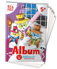 Album - Halloween decorations   - 5 drawings (15x20cm)