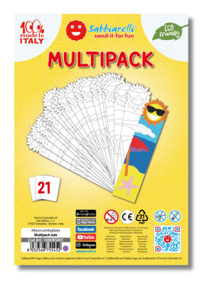 Multipack - Segnalibro Sole
