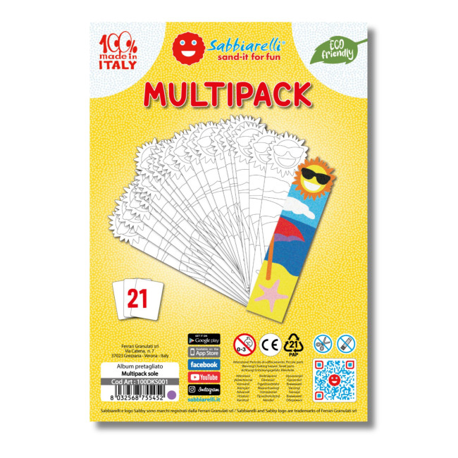 Multipack - Segnalibro Sole