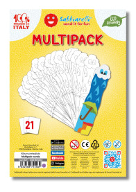Multipack - Segnalibro Nuvola 5+